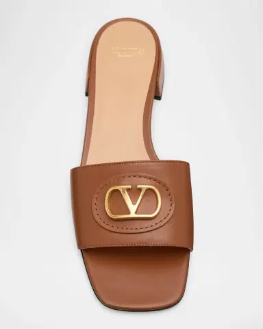 Valentino Garavani 20mm VLogo Leather Medallion Mule Sandals | Thumbnail 11 Valentino Garavani 20mm VLogo Leather Medallion Mule Sandals | Thumbnail 11