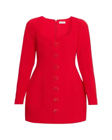 Rebecca Vallance Cameron Sweetheart Crepe Mini Dress | Thumbnail 1 Rebecca Vallance Cameron Sweetheart Crepe Mini Dress | Thumbnail 1
