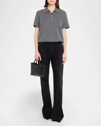 STAUD Maude Mini Leather Satchel Shoulder Bag | Thumbnail 4 STAUD Maude Mini Leather Satchel Shoulder Bag | Thumbnail 4