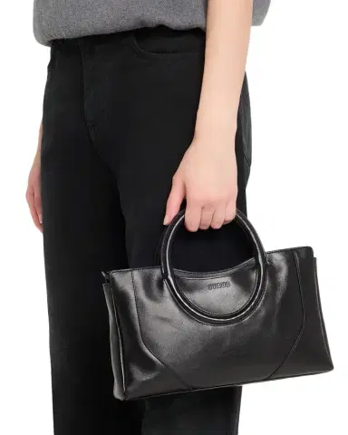 STAUD Maude Mini Leather Satchel Shoulder Bag | Thumbnail 1 STAUD Maude Mini Leather Satchel Shoulder Bag | Thumbnail 1