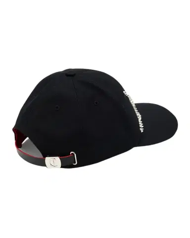 Christian Louboutin Men's Enky Loubishow Canvas Baseball Cap | Thumbnail 1 Christian Louboutin Men's Enky Loubishow Canvas Baseball Cap | Thumbnail 1