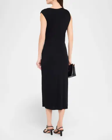 Ramy Brook Leann One-Shoulder Sleeveless Midi Dress | Thumbnail 3 Ramy Brook Leann One-Shoulder Sleeveless Midi Dress | Thumbnail 3