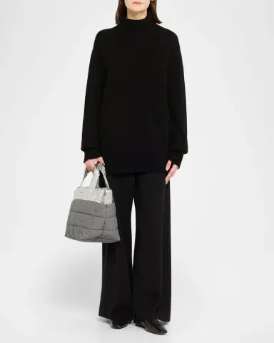 Vee Collective Small Porter Quilted Tote Bag | Thumbnail 4 Vee Collective Small Porter Quilted Tote Bag | Thumbnail 4