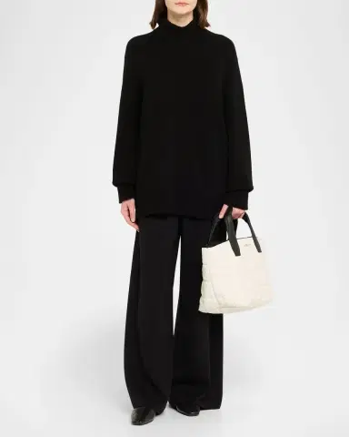 Vee Collective Small Porter Quilted Tote Bag | Thumbnail 4 Vee Collective Small Porter Quilted Tote Bag | Thumbnail 4