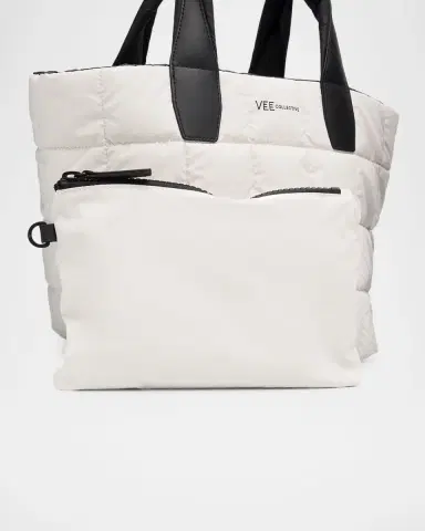 Vee Collective Small Porter Quilted Tote Bag | Thumbnail 5 Vee Collective Small Porter Quilted Tote Bag | Thumbnail 5