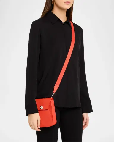 Akris Anouk Mini Leather Messenger Bag | Thumbnail 17 Akris Anouk Mini Leather Messenger Bag | Thumbnail 17