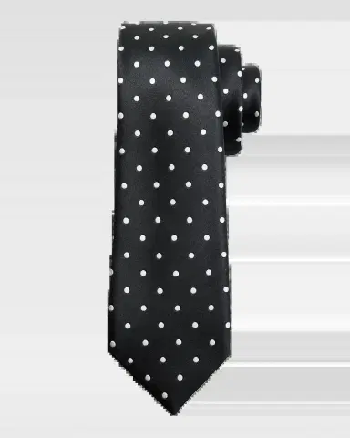 TOM FORD Men's Polka Dot Mulberry Silk Tie | Thumbnail 2 TOM FORD Men's Polka Dot Mulberry Silk Tie | Thumbnail 2