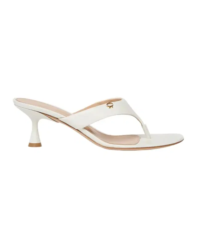 Leather Heeled Thong Sandals Leather Heeled Thong Sandals