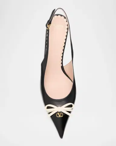 Valentino Garavani 45mm Bepointy Patent Leather and Kidskin Slingback Pumps | Thumbnail 16 Valentino Garavani 45mm Bepointy Patent Leather and Kidskin Slingback Pumps | Thumbnail 16
