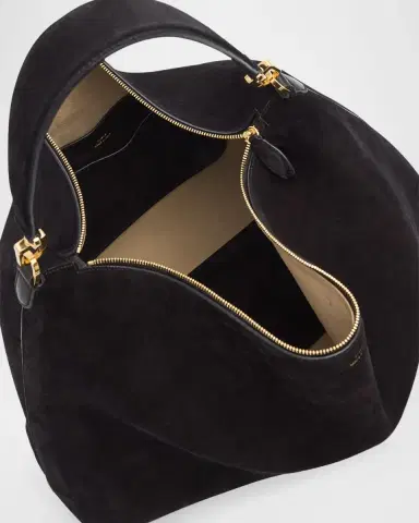 Toteme Bevel Suede Tote Bag | Thumbnail 3 Toteme Bevel Suede Tote Bag | Thumbnail 3