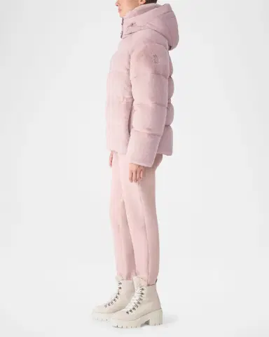 Mackage Cassidy Quilted Down Jacket with Removable Hood | Thumbnail 3 Mackage Cassidy Quilted Down Jacket with Removable Hood | Thumbnail 3