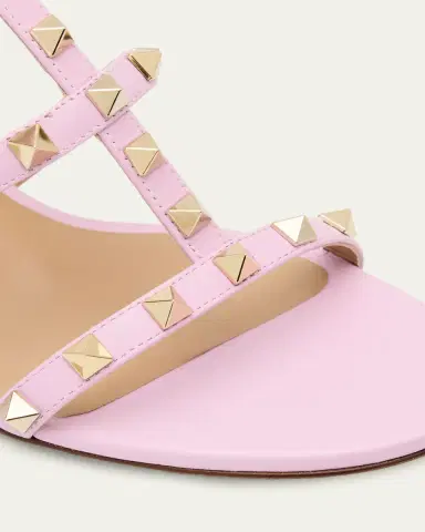 Valentino Garavani 60mm Rockstud Caged Block-Heel Slide Sandals | Thumbnail 5 Valentino Garavani 60mm Rockstud Caged Block-Heel Slide Sandals | Thumbnail 5