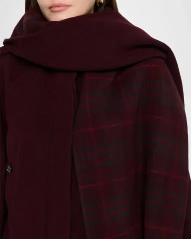 Burberry Oldbrook Single-Breasted Scarf Jacket | Thumbnail 2 Burberry Oldbrook Single-Breasted Scarf Jacket | Thumbnail 2