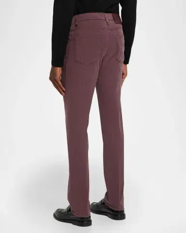 Stefano Ricci Men's Slim Lyocell-Cotton Stretch Five-Pocket Pants | Thumbnail 2 Stefano Ricci Men's Slim Lyocell-Cotton Stretch Five-Pocket Pants | Thumbnail 2