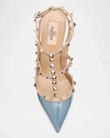 Valentino Garavani Rockstud 100mm Slingback High-Heel Pumps | Thumbnail 11 Valentino Garavani Rockstud 100mm Slingback High-Heel Pumps | Thumbnail 11