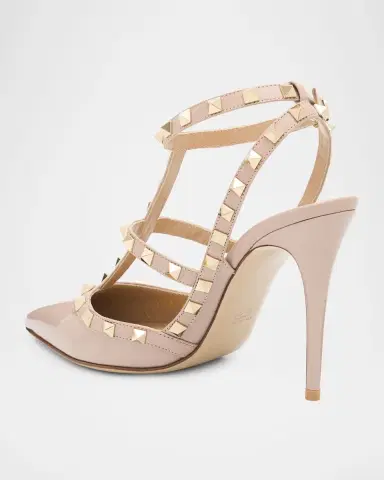 Valentino Garavani Rockstud 100mm Slingback High-Heel Pumps | Thumbnail 14 Valentino Garavani Rockstud 100mm Slingback High-Heel Pumps | Thumbnail 14