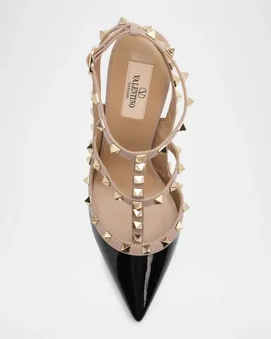 Valentino Garavani Rockstud 100mm Slingback High-Heel Pumps | Thumbnail 6 Valentino Garavani Rockstud 100mm Slingback High-Heel Pumps | Thumbnail 6