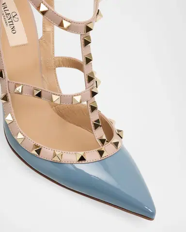 Valentino Garavani Rockstud 100mm Slingback High-Heel Pumps | Thumbnail 10 Valentino Garavani Rockstud 100mm Slingback High-Heel Pumps | Thumbnail 10