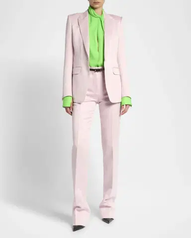 TOM FORD Satin Straight-Leg Tailored Pants | Thumbnail 6 TOM FORD Satin Straight-Leg Tailored Pants | Thumbnail 6