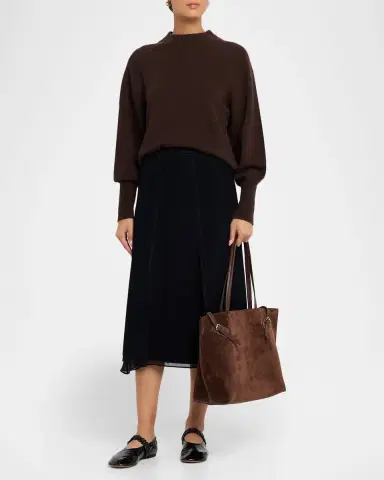 Proenza Schouler Days Calf Suede Tote Bag | Thumbnail 4 Proenza Schouler Days Calf Suede Tote Bag | Thumbnail 4