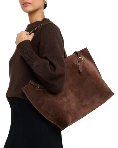 Proenza Schouler Days Calf Suede Tote Bag | Thumbnail 1 Proenza Schouler Days Calf Suede Tote Bag | Thumbnail 1