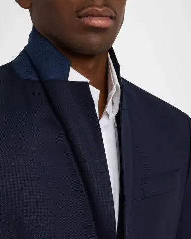 Giorgio Armani Men's Wool Textured Soft Line Sport Coat | Thumbnail 7 Giorgio Armani Men's Wool Textured Soft Line Sport Coat | Thumbnail 7
