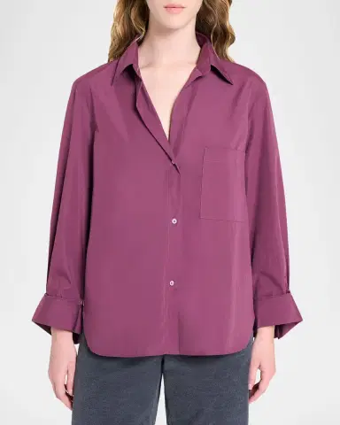 TWP Next Morning Button-Front Shirt | Thumbnail 3 TWP Next Morning Button-Front Shirt | Thumbnail 3