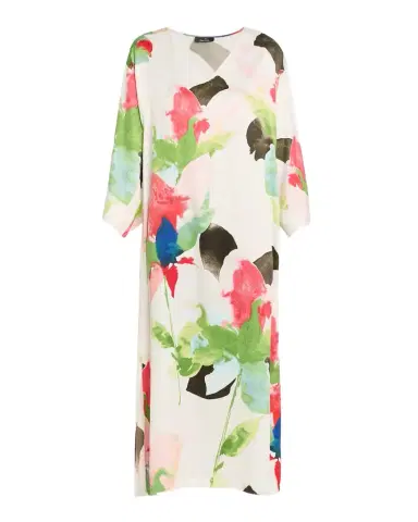 Natori Calypso Floral-Print Midi Caftan | Thumbnail 1 Natori Calypso Floral-Print Midi Caftan | Thumbnail 1