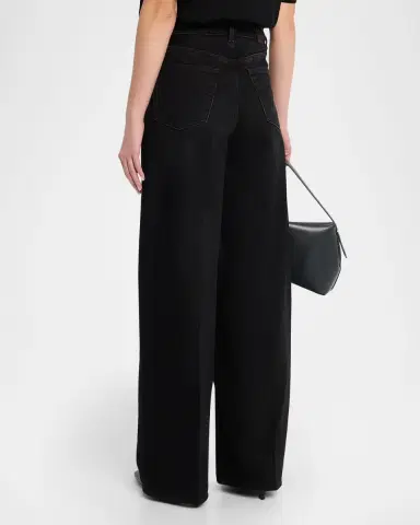 TOTEME Wide-Leg Organic Cotton Jeans | Thumbnail 2 TOTEME Wide-Leg Organic Cotton Jeans | Thumbnail 2