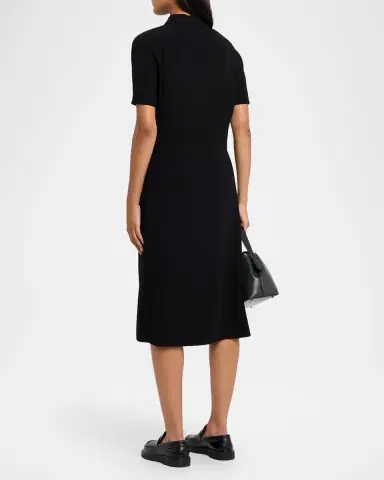 Loewe Short-Sleeve Belt Cinched Shirtdress | Thumbnail 2 Loewe Short-Sleeve Belt Cinched Shirtdress | Thumbnail 2