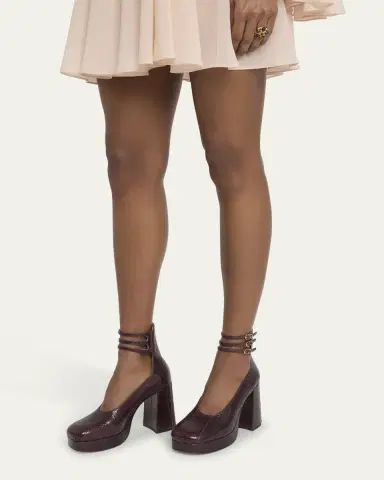 Chloé Loti Snake Platform Block-Heel Pumps | Thumbnail 2 Chloé Loti Snake Platform Block-Heel Pumps | Thumbnail 2