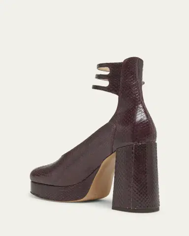 Chloé Loti Snake Platform Block-Heel Pumps | Thumbnail 4 Chloé Loti Snake Platform Block-Heel Pumps | Thumbnail 4