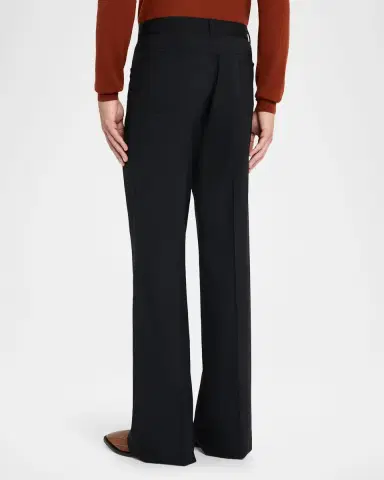 Amiri Men's Polyester and Wool Bootcut Five-Pocket Pants | Thumbnail 2 Amiri Men's Polyester and Wool Bootcut Five-Pocket Pants | Thumbnail 2