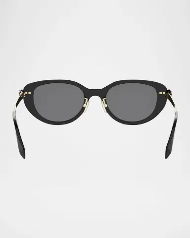 BVLGARI Serpenti Forever 52mm Oval Sunglasses | Thumbnail 4 BVLGARI Serpenti Forever 52mm Oval Sunglasses | Thumbnail 4