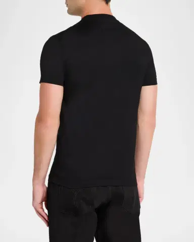 Versace Men's Medusa Logo T-Shirt | Thumbnail 2 Versace Men's Medusa Logo T-Shirt | Thumbnail 2