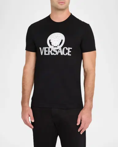 Versace Men's Medusa Logo T-Shirt | Thumbnail 3 Versace Men's Medusa Logo T-Shirt | Thumbnail 3