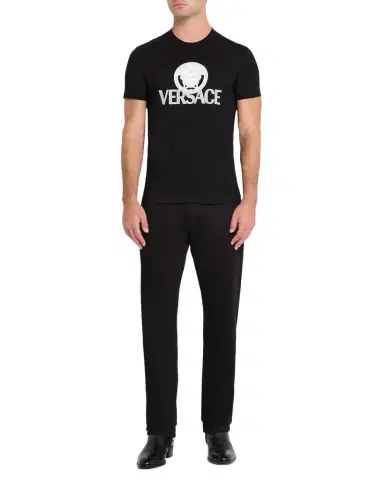 Versace Men's Medusa Logo T-Shirt | Thumbnail 1 Versace Men's Medusa Logo T-Shirt | Thumbnail 1