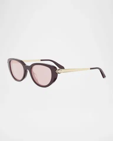 BVLGARI Serpenti Forever Acetate Oval Sunglasses | Thumbnail 2 BVLGARI Serpenti Forever Acetate Oval Sunglasses | Thumbnail 2