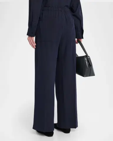 Toteme Fluid Winter Drawstring Trousers | Thumbnail 6 Toteme Fluid Winter Drawstring Trousers | Thumbnail 6