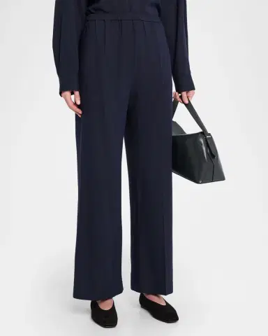 Toteme Fluid Winter Drawstring Trousers | Thumbnail 7 Toteme Fluid Winter Drawstring Trousers | Thumbnail 7