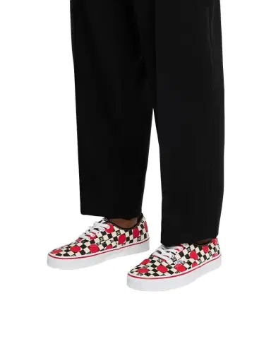 Valentino Garavani x Vans Men's Authentic Checkerboard Canvas Low-Top Sneakers | Thumbnail 1 Valentino Garavani x Vans Men's Authentic Checkerboard Canvas Low-Top Sneakers | Thumbnail 1