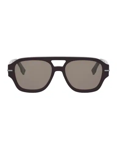 Fendi Men's Fendigraphy Metal Logo Acetate Square Sunglasses | Thumbnail 1 Fendi Men's Fendigraphy Metal Logo Acetate Square Sunglasses | Thumbnail 1