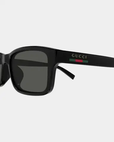 Gucci Men's Lines 57mm Rectangular Acetate Sunglasses | Thumbnail 2 Gucci Men's Lines 57mm Rectangular Acetate Sunglasses | Thumbnail 2