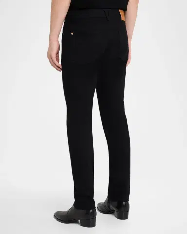 Versace Men's Slim-Fit Black Denim Jeans | Thumbnail 2 Versace Men's Slim-Fit Black Denim Jeans | Thumbnail 2
