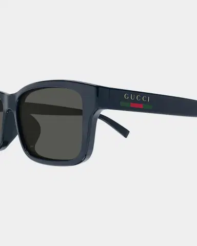 Gucci Men's Rectangular Plastic Sunglasses | Thumbnail 2 Gucci Men's Rectangular Plastic Sunglasses | Thumbnail 2
