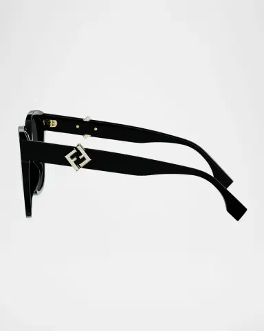 Fendi FF Diamonds 55mm Square Sunglasses | Thumbnail 4 Fendi FF Diamonds 55mm Square Sunglasses | Thumbnail 4