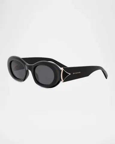 BVLGARI Divas ' Dream 50mm Oval Sunglasses | Thumbnail 2 BVLGARI Divas ' Dream 50mm Oval Sunglasses | Thumbnail 2
