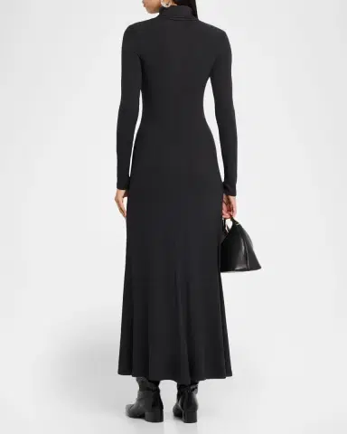 Staud Vanya Knit Turtleneck Maxi Dress | Thumbnail 2 Staud Vanya Knit Turtleneck Maxi Dress | Thumbnail 2