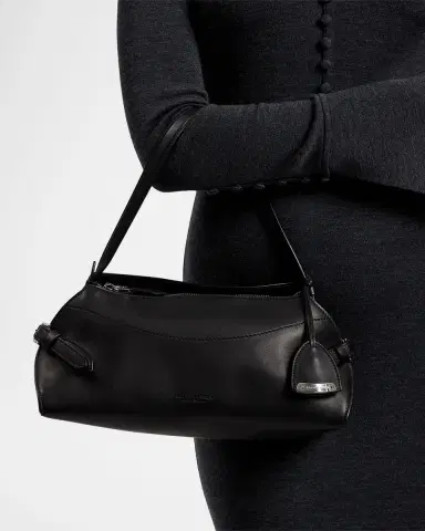 Ralph Lauren Collection The Ralph Calfskin Small Shoulder Bag | Thumbnail 3 Ralph Lauren Collection The Ralph Calfskin Small Shoulder Bag | Thumbnail 3
