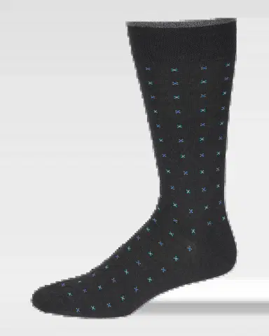 Marcoliani Men's Merino Wool Micro-Woven Crew Socks | Thumbnail 2 Marcoliani Men's Merino Wool Micro-Woven Crew Socks | Thumbnail 2